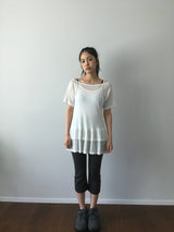 Silk Layer Frill sleeveless (2color)