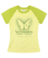 Meta Morph Unicorn Raglan Slim fit Short Sleeved T-SHIRT