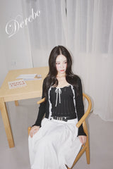 Lily Lace Sleeveless Cardigan Two-Piece Set