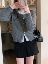 #AR Pendant Wool Raglan Knit Cardigan (8color)