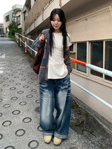 BACK POCKET MAXI JEANS (2C)