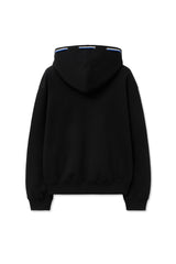 Punch Hole Hoodie_Black