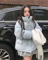 フォトハイネックトグルパディングJP