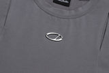 オードシグネチャー カットオフ スリムTシャツ / Odd Signature Cut-off Slim T-Shirt