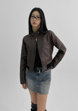 [B-DENIM] ビンテージミニスカート 038