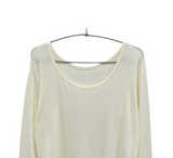 フェナルーズフィットウールUネック長袖Tシャツ（3c）