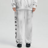 ARCH LOGO WASHED SWEATPANTS_WH