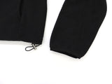[MADE] Laco Basic String Semi-Crop Fleece Fleece Zip-up