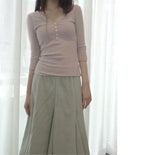 blush 3/4 tee