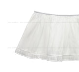 Kathy See-Through Frill Skirt