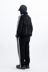 Stua Velour Velvet Set-Up Sweatpants