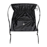 グロッシーストリングバックパック　ブラック
