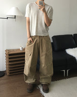ソフクロップワッフル半袖Tシャツ