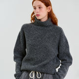 Basic Turtle Neck Sweater_2Color
