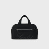レタリングクロストートバッグ (Black)