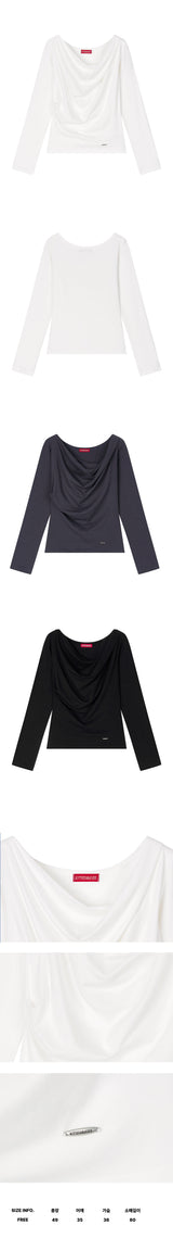 Draped Long Sleeve (26FTP-LSTS06)