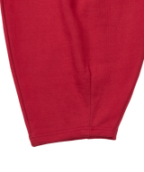Cross Balloon Sweat Pants _ Dark Red