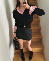[BELLIDE MADE] 7 colors, daily standard cropped shirt