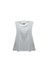 KITTEN MINI DRESS / WHITE