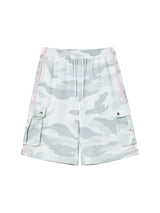TOUGH BEAR CAMO HALF PANTS (LIGHT GREY)