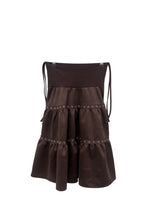 eyelet midi skirt
