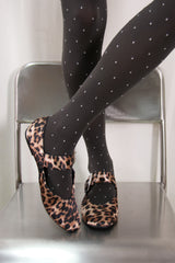 ash brown sugar dot tights