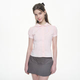 Classic Lace Blouse - PINK