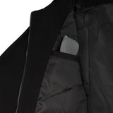 SWE SCRIPT JACKET - BLACK