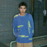 ROUGH DAMAGE KNIT
