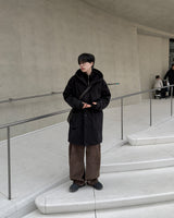Koven Wool Hooded Coat