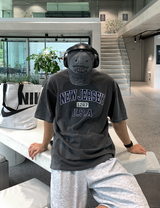 テーパードニュージャージーヘビーピグメントオーバーフィットショートスリーブ