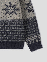 Cowichan round cardigan 3color