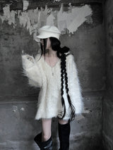 soft knit beret cap (2color)