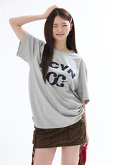 ベーシック ロゴ Tシャツ ミランジェグレー