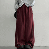 Puton Stitch Wide Sweat Pants (3 colors)