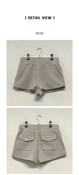 Holly Shorts Back Button Micro Shorts 5 Colors 