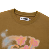 チェリーブラーグラフィックTシャツ [カーキ]
