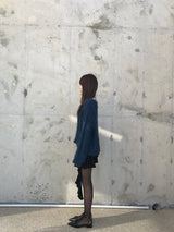 アンバランスフリルミニスカート