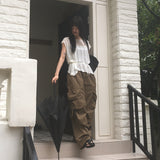 [UNISEX] Kossel Nylon Big Cargo Pocket Pants