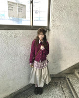 woorong round cardigan