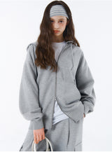 [Unisex] ベーシックラインワンタックカーゴスウェットパンツ (2color)