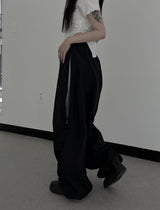 side zipper color pants (summer) (2color)