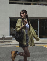 Chase Net Collar Cardigan