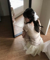 [ pure guest look 💍 ] ニーフシャアシンメトリカルワンショルダートップ