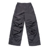 25SS ナイロンパラシュートウーマンズパンツ チャコール
