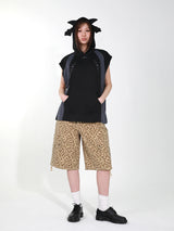 パターンカーゴハーフパンツ (LEOPARD)