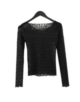 Brin See-through Lace Top