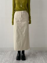 Olsen Cotton H-Line Long Skirt