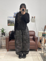 CAMO CARPENTER SNAP SWEAT PANTS