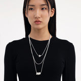 【MADE】 Bowl necklace(6 silver bowls and 3 necklace set)